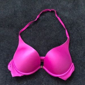 VS halter bra. Snaps in the front. Great condition